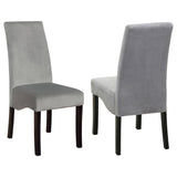 Spring Creek Upholstered Dining Chair Chocolate (Set of 2)