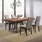 Spring Creek Rectangular Dining Table Set Chocolate