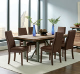 Spring Creek Rectangular Dining Table Set Chocolate