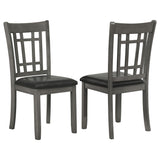 Lavon Wood Dining Side Chair Espresso (Set of 2)