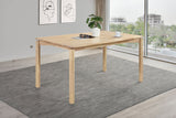 Parkridge 59-inch Rectangular Dining Table Natural Walnut