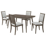 Onslow 59-inch Rectangular Dining Set Dark Brown
