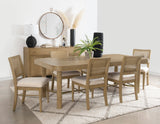 Arini Extension Leaf Dining Table Set Black