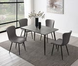 Horizon Dining Set with Extension Table Grey