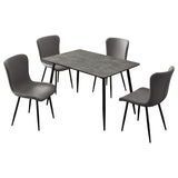 Horizon Dining Set with Extension Table Grey