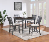 Wiley Square Counter Height Dining Set Grey