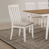 Nogales Wood Dining Side Chair Coastal Grey (Set of 2)