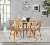 Andrews 5-piece Round Counter Height Dining Set