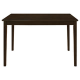 Guillen Rectangular Dining Table Set Cappuccino