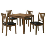 Parkwood Square Dining Table Set Charcoal