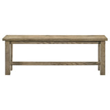 Cardova 51-inch Solid Wood Dining Bench Vineyard Oak