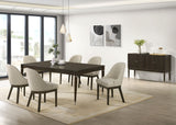 Reseda Rectangular Dining Set Ash Brown