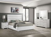 Felicity Bedroom Set White High Gloss