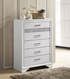 Miranda 5-drawer Bedroom Chest Black