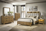 Henderson Bedroom Set Medium Oak