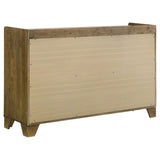 Henderson 6-drawer Bedroom Dresser Cabinet Medium Oak