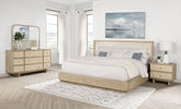 Kailani California King Bedroom Set Beige Oak