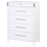 Gracemont 5-drawer Bedroom Chest of Drawers White