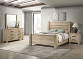 Oakglen California King Bedroom Set Weathered Oak