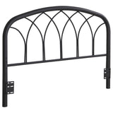 Anderson Metal or Open Frame Headboard Black