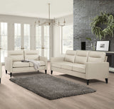 Jonah Upholstered Track Arm Sofa Set Green