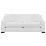 Ashlyn Upholstered Sloped Arm Sofa White