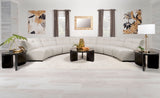 Charlotte Upholstered Modular Sectional Sofa Ivory