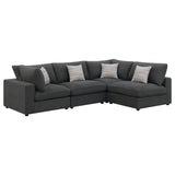 Serene Upholstered Modular Sectional Sofa Beige