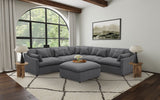 Hobson Upholstered Modular Sectional Sofa Charcoal