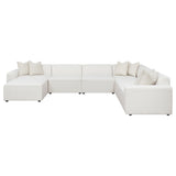 Freddie Upholstered Modular Sectional Sofa Pearl