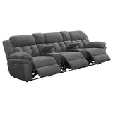 Bahrain Power Home Theater Seating Charcoal