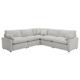 Collins Modular Power Reclining Sectional Dark Grey