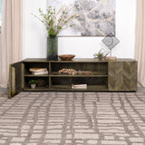 Keese 2-door Wood 70-inch TV Stand Media Console Mango Brown