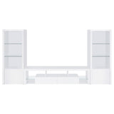 Jude 71-inch TV Entertainment Center White High Gloss
