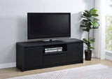 Winfield 2-door TV Stand Media Console Black