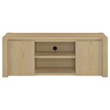 Laurelton 60-inch 2-door TV Stand Media Console Light Oak
