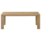 Castlewood Engineered Wood Cocktail Coffee Table Light Oak