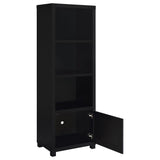 Jupiter Entertainment Center 79-inch TV Stand Black