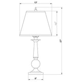 Ochanko 27-inch Empire Shade Table Lamp Bronze (Set of 2)