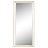 Barnett 30 x 70 Inch Length Floor or Wall Mirror Silver