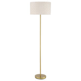 Ramiro 66-inch Drum Shade Metal Floor Lamp Gold