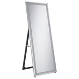 Giddish 24 x 64 Inch Length Standing Mirror Silver