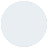 48-inch 10mm Round Clear Tempered Glass Top