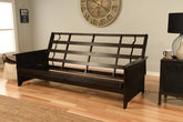 Phoenix Queen-size Futon Frame in Espresso Finish