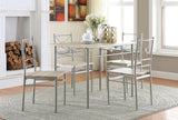 Anna  Rectangular Dining Set Dark Bronze