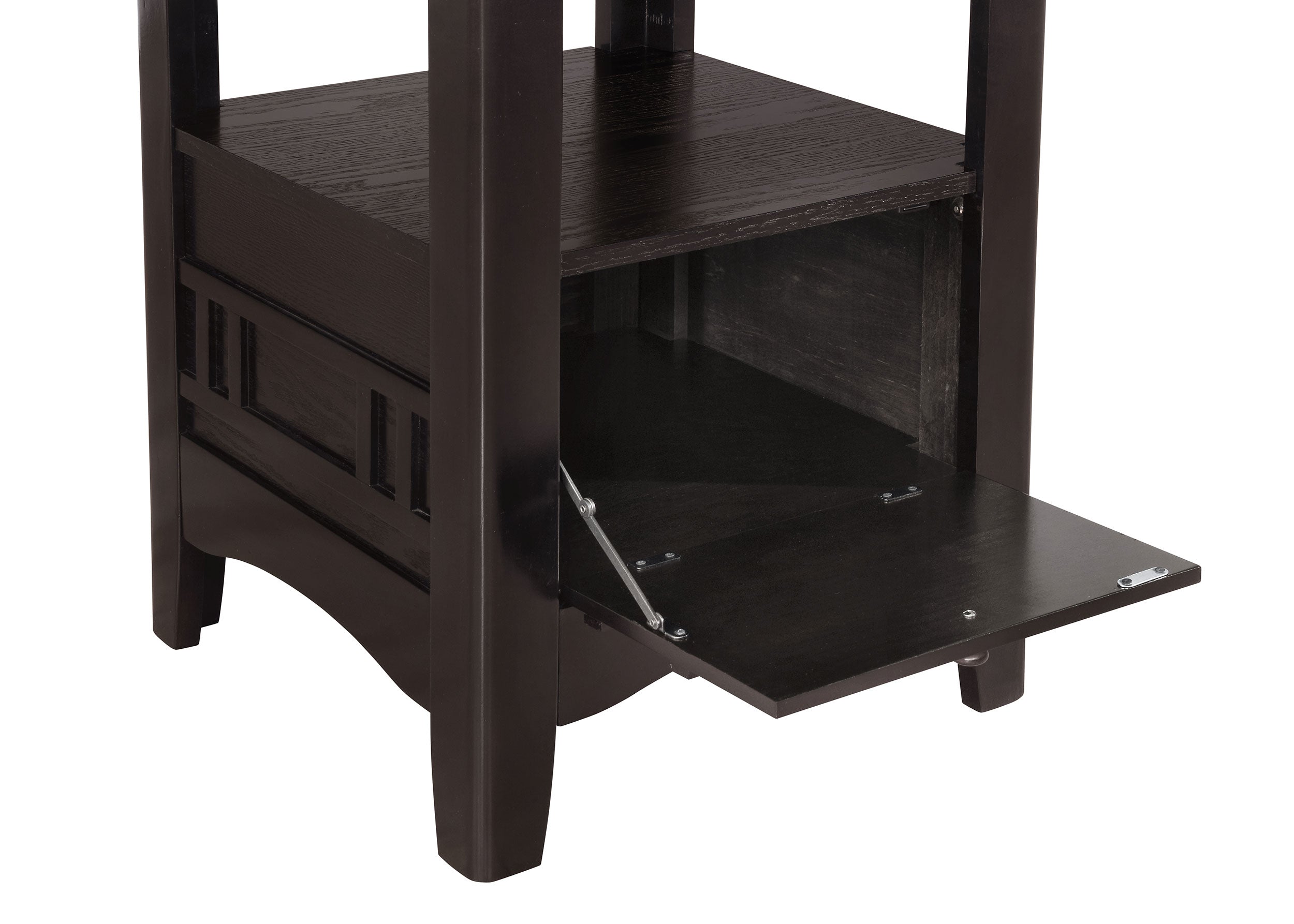 Lavon Oval 60-inch Extension Counter Dining Table Chestnut