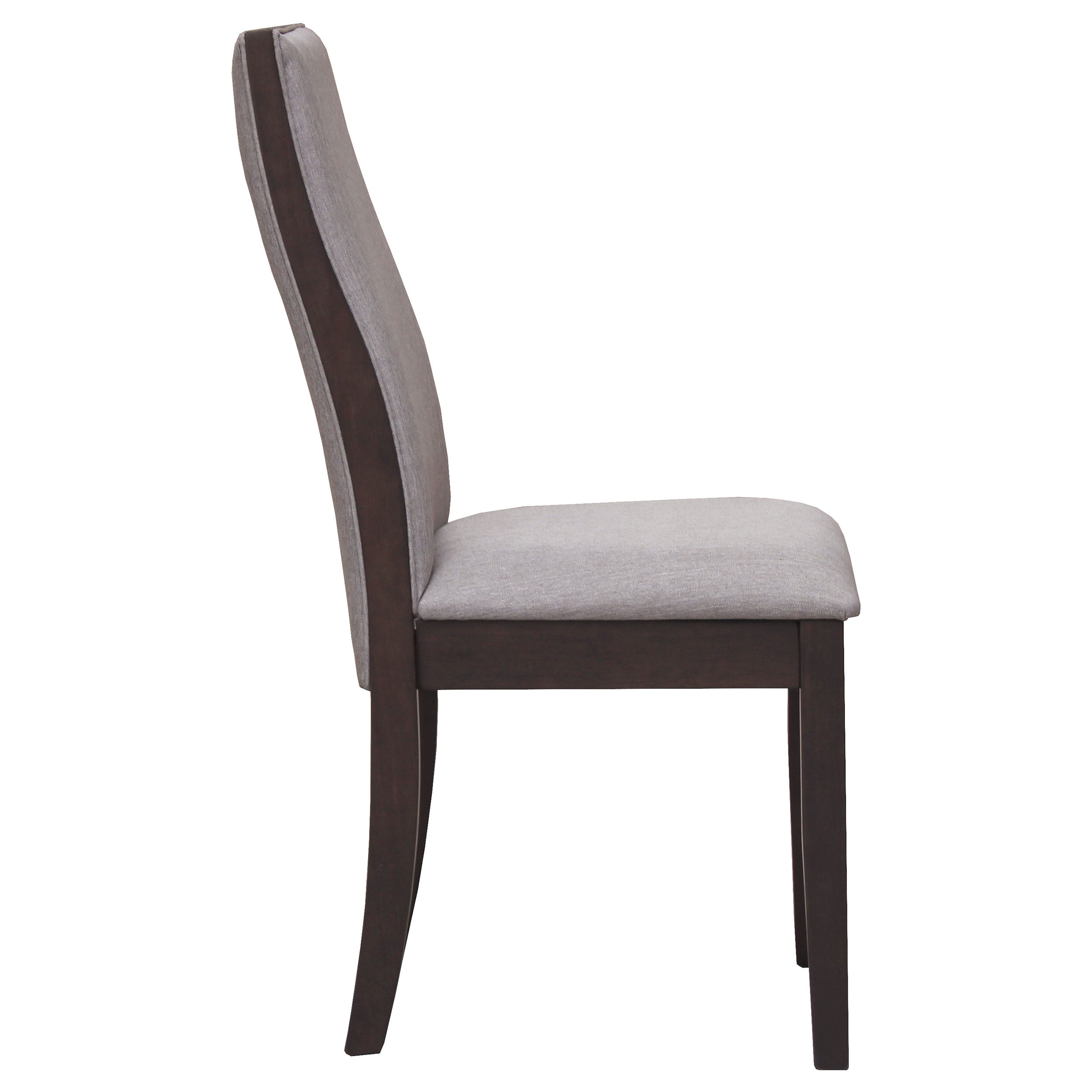 Spring Creek Upholstered Dining Chair Chocolate (Set of 2)
