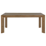 Bruner 72-inch Rectangular Wood Dining Table Natural Brown