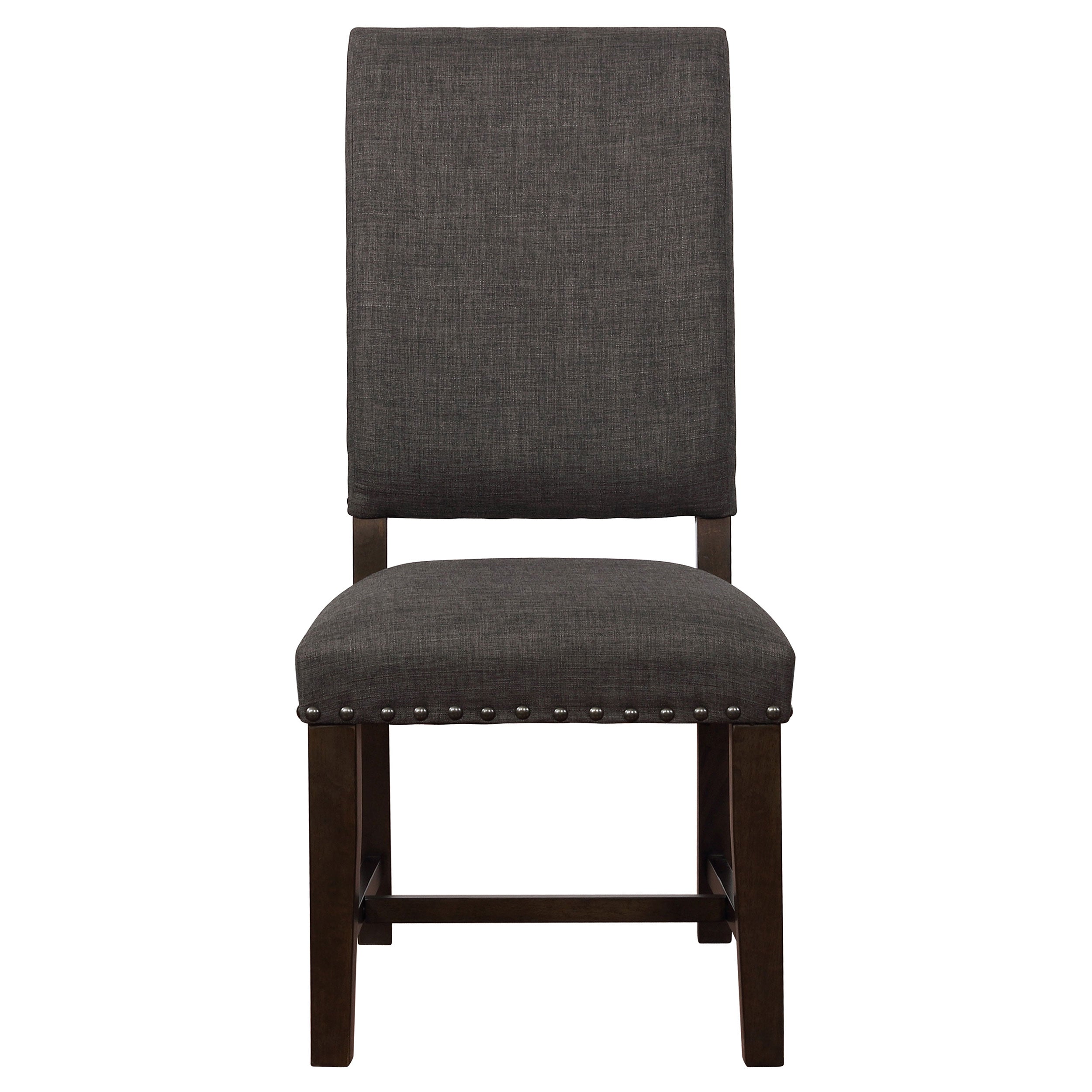 Twain Upholstered Side Chairs Warm Grey (Set of 2)