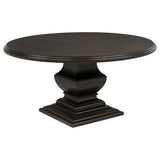 Twyla 60-inch Round Wood Dining Room Table Dark Cocoa